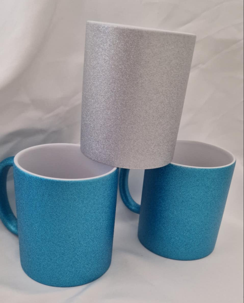 Egyedi Glitteres Bögre