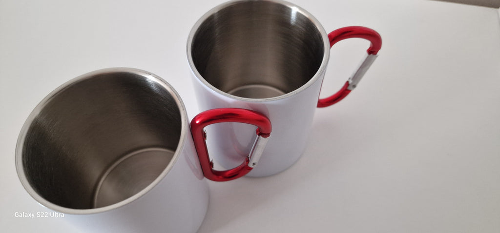 Túrázó fém bögre