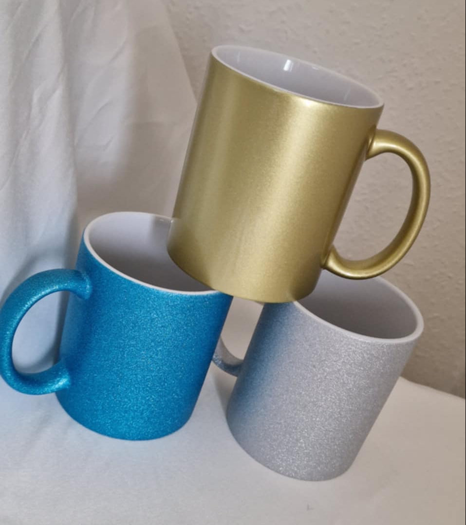 Egyedi Glitteres Bögre