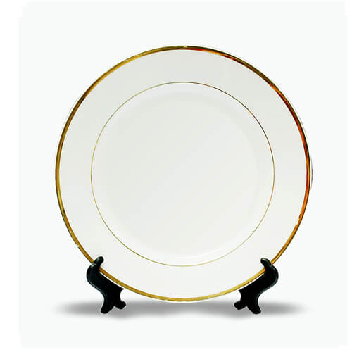 Egyedi Aranyszélű tányér