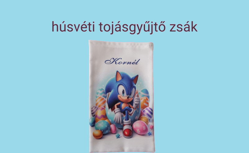 Egyedi Húsvéti zsák