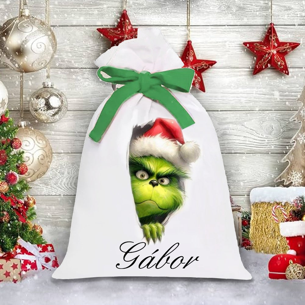 Egyedi mikulás zsák