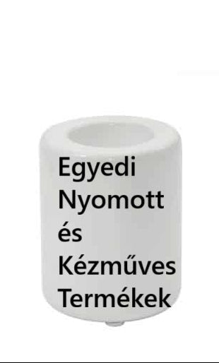 Egyedi Kerámia gyertyatartó