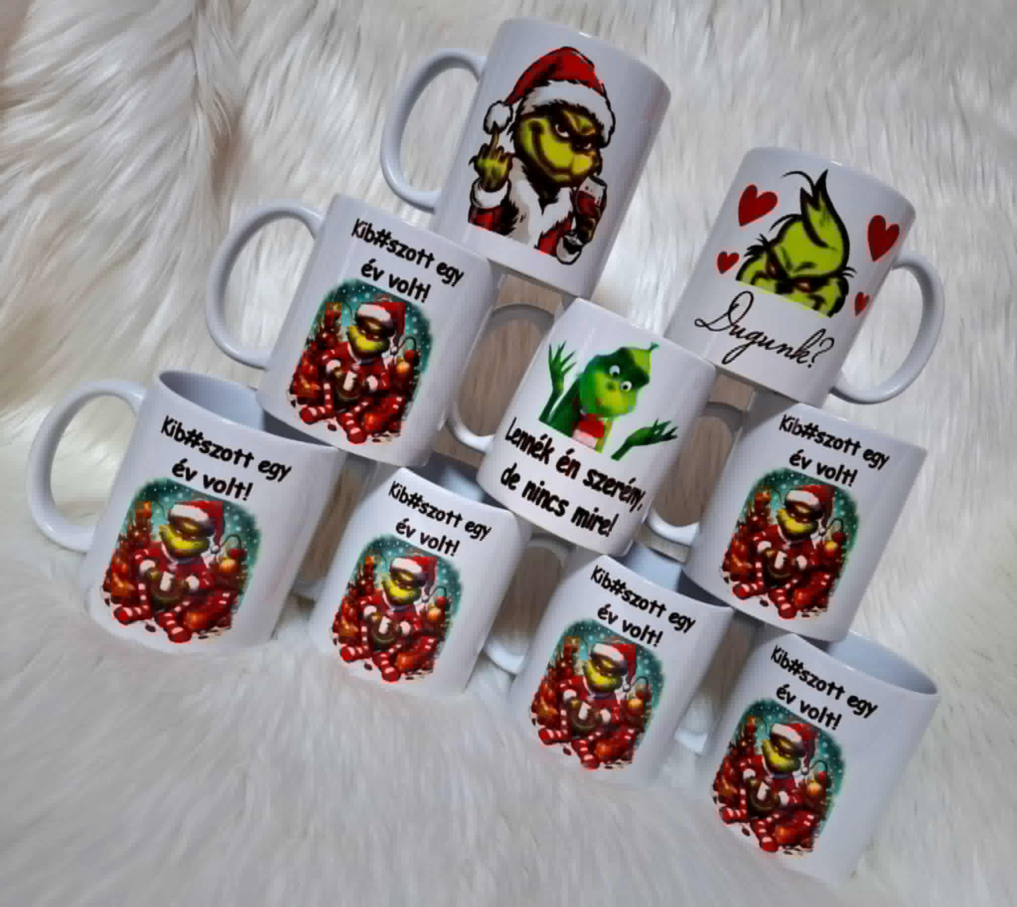 Egyedi ünnepi Bögre